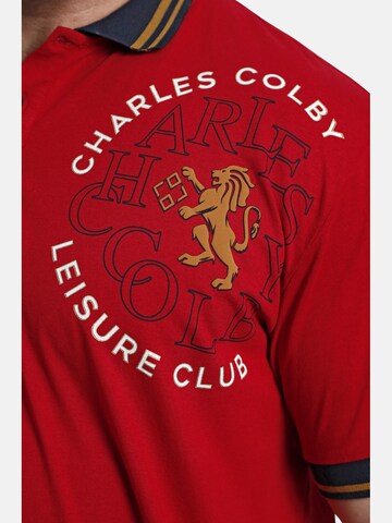 Charles Colby Shirt 'Earl Ethney' in Rood