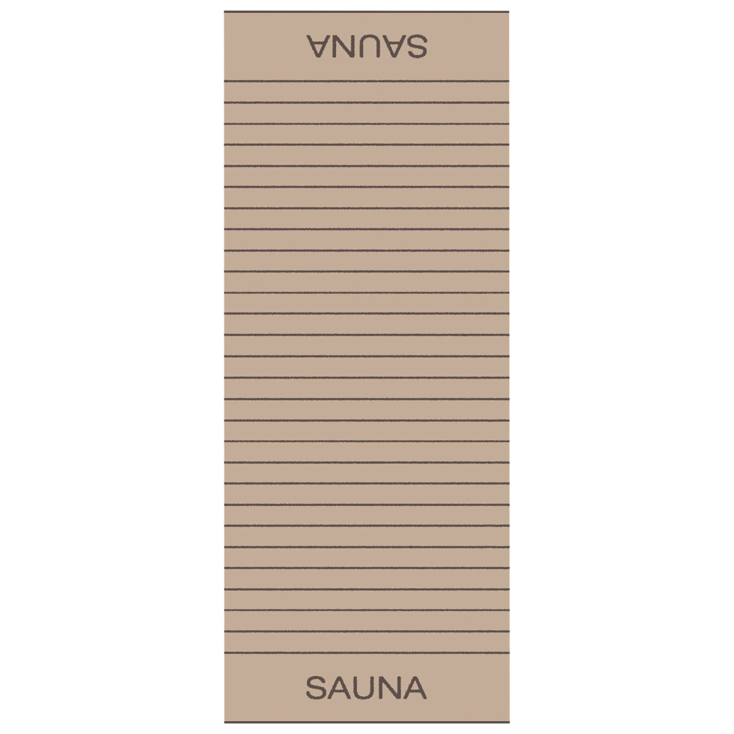 Telo da mare di Cawö in beige: frontale