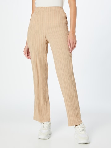 Regular Pantalon 'NEVARS' Résumé en beige : devant