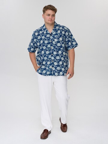 Dxnmxrk Loosefit Broek 'DXGaston' in Wit