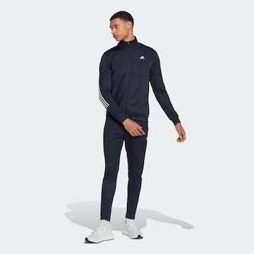 ADIDAS SPORTSWEAR Sports suit ' Zipped' in Blue: front