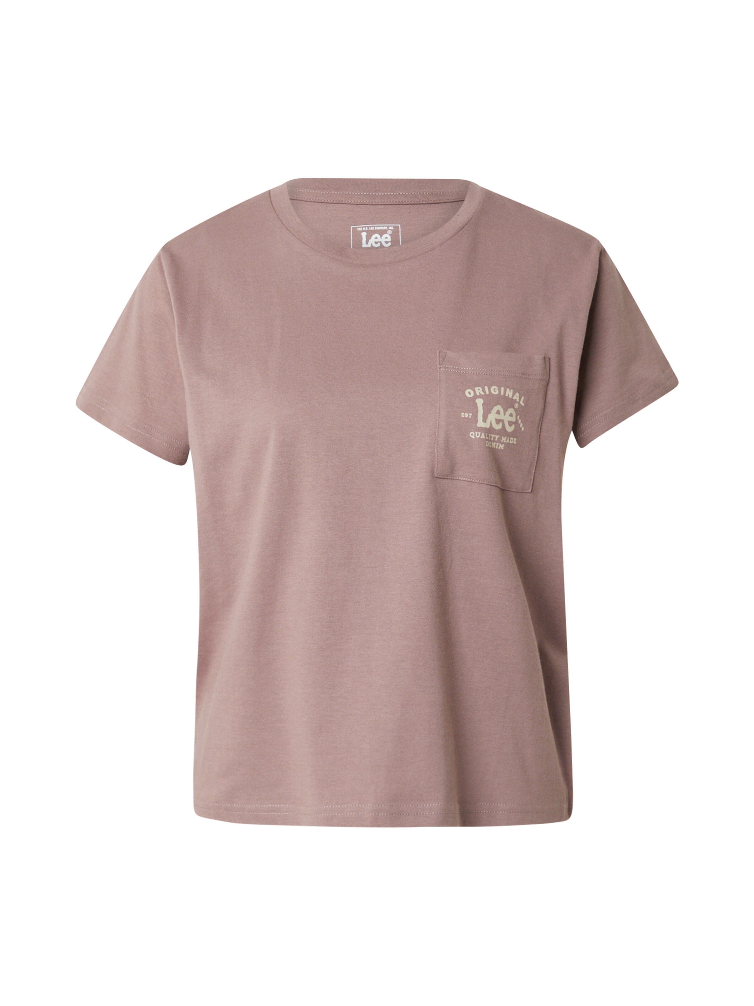 Lee T-shirt i lila: framsida