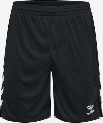 Hummel Workout Pants in Black: front