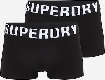 Superdry Boxeralsók - fekete: elől