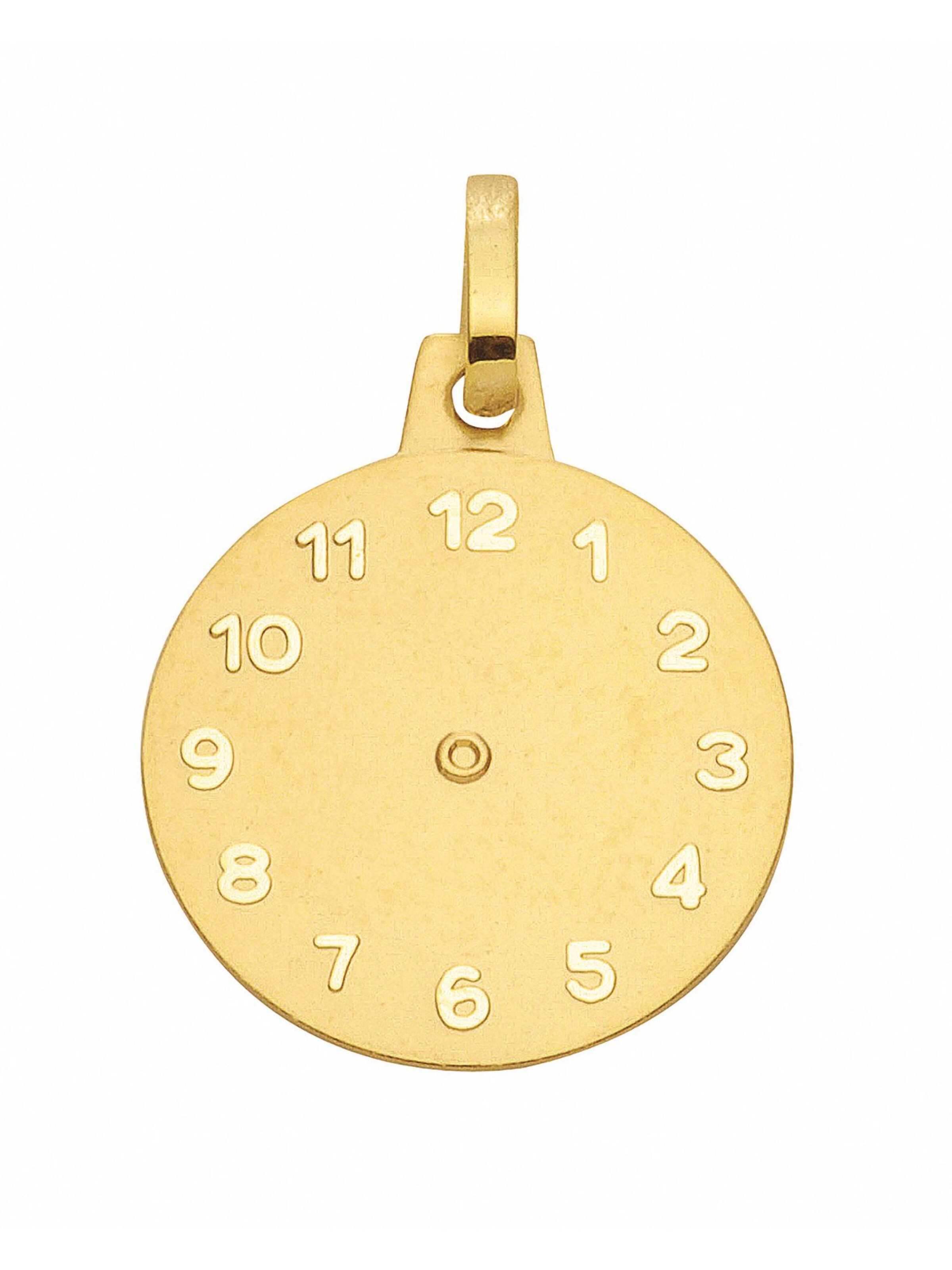 Adelia´s Pendant 'Taufuhr' in Gold: front