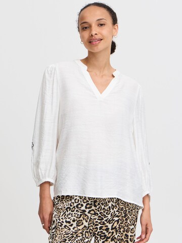 Camicia da donna 'Idamy' di b.young in bianco: frontale