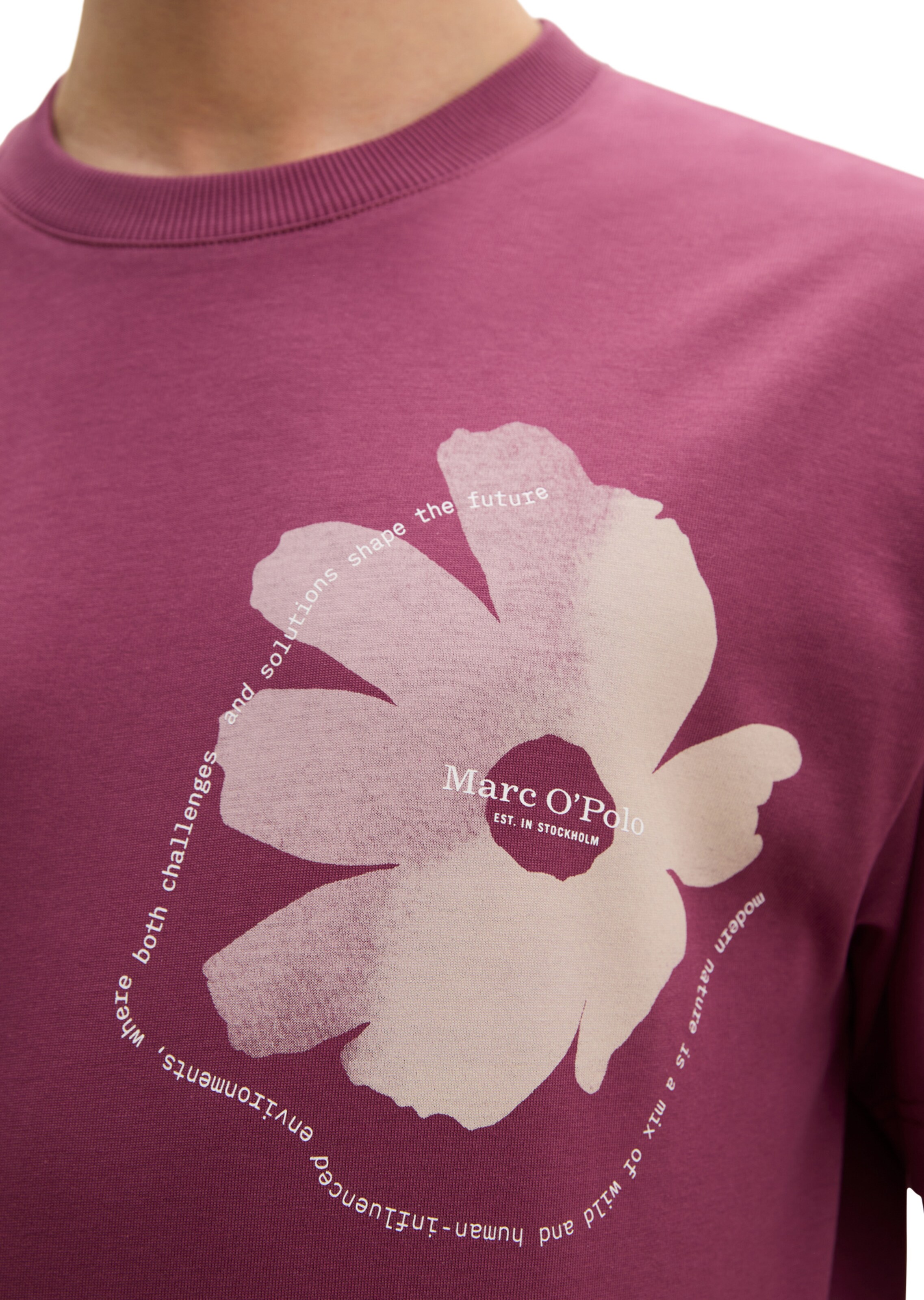 T-Shirt Marc O'Polo en violet