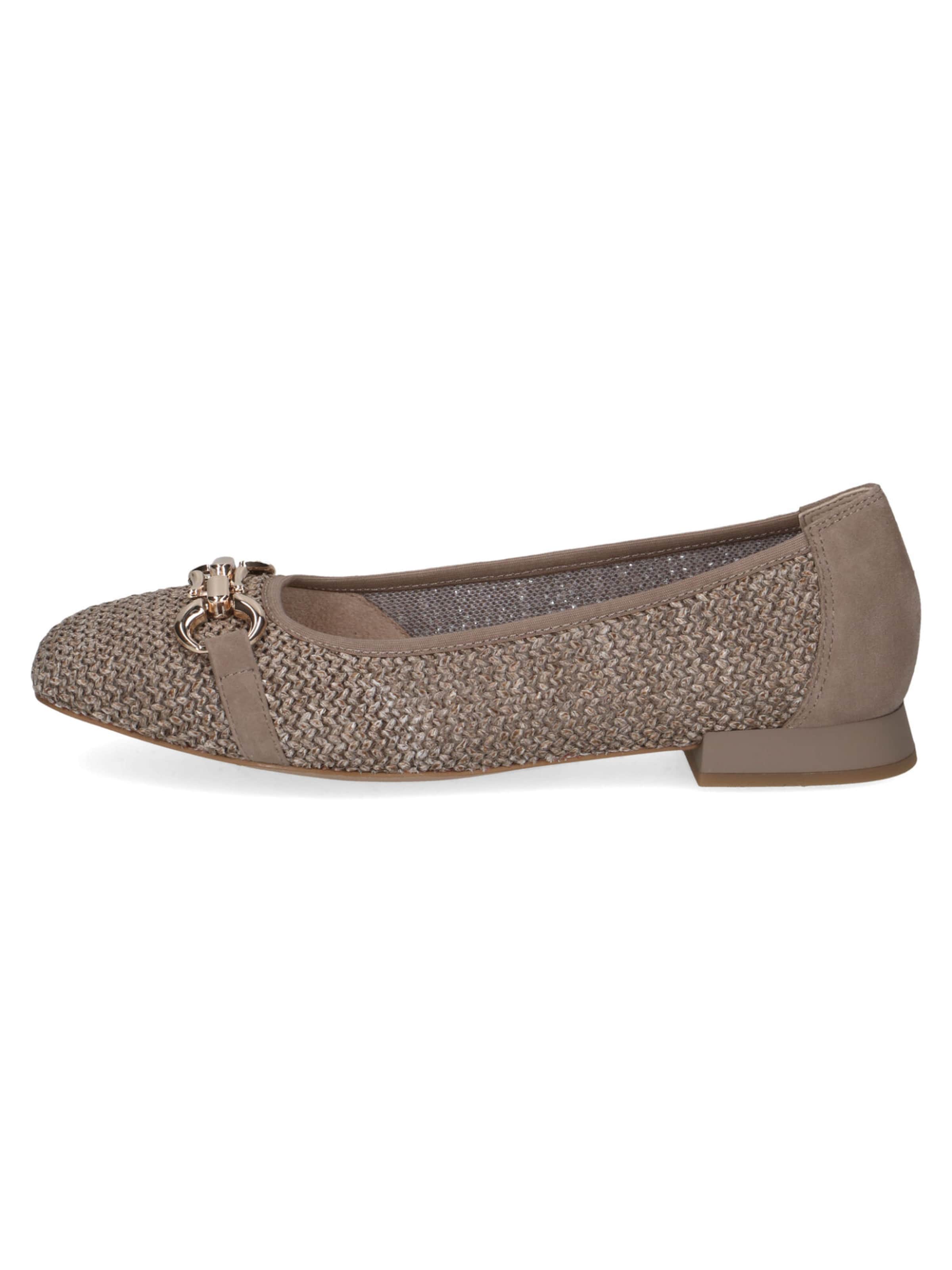 CAPRICE Ballet Flats in Brown