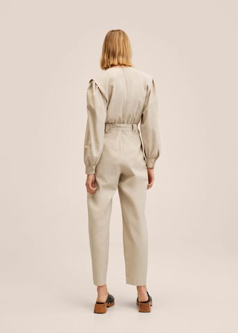 MANGO Jumpsuit 'Arnal' in Beige