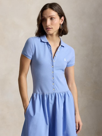 Polo Ralph Lauren Košilové šaty – modrá