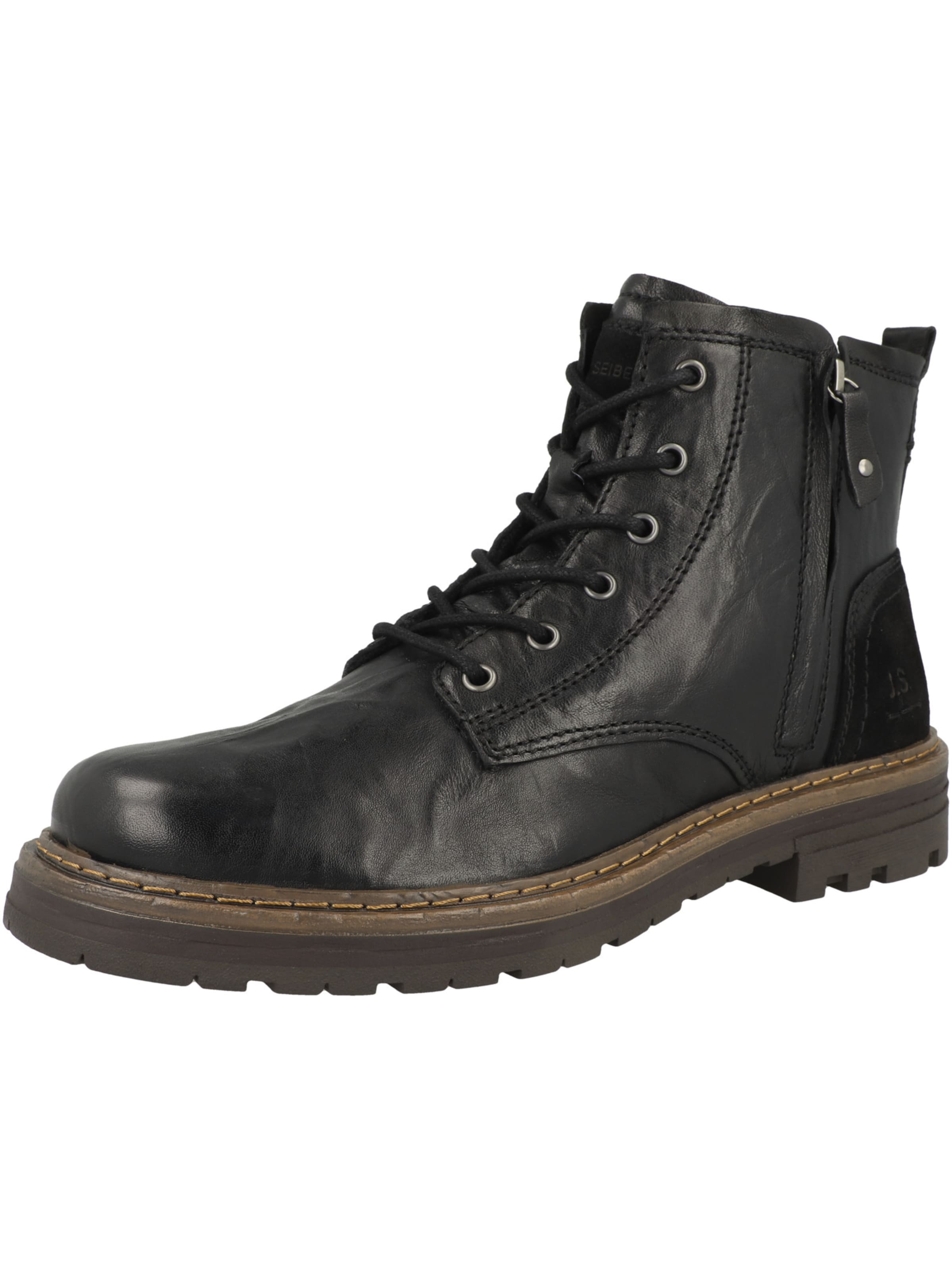 Bottines à lacets 'Curtis 01' JOSEF SEIBEL en noir : devant