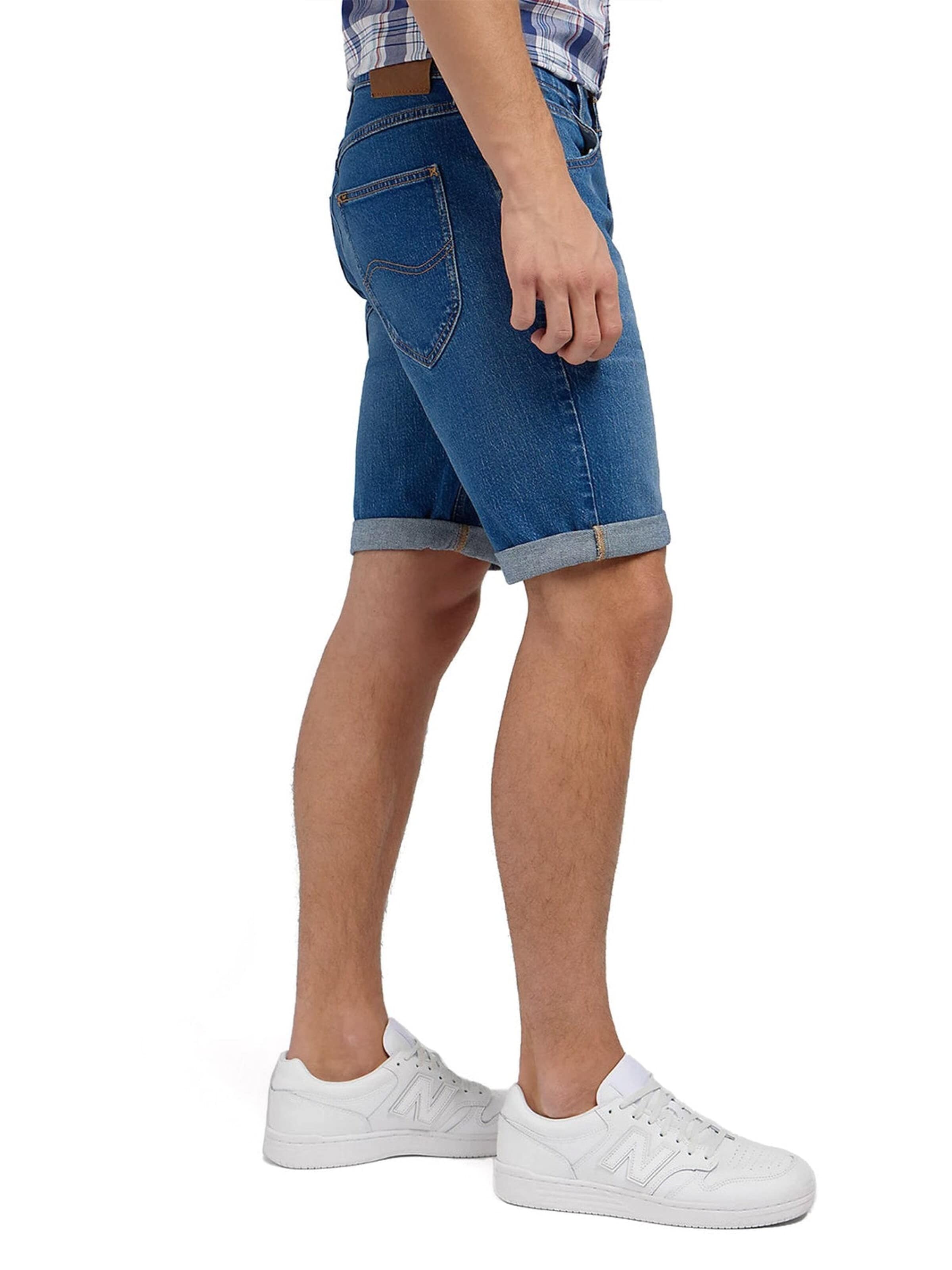 Lee Regular Jeans '5 POCKET SHORTS' in Blue