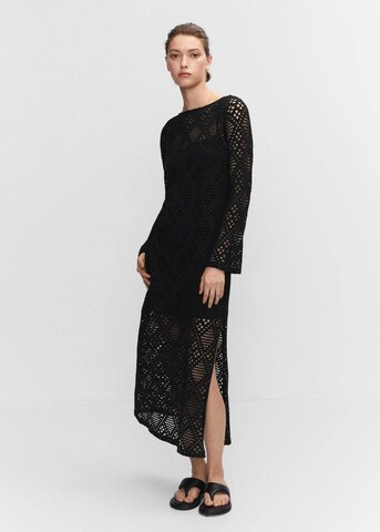 Rochie 'Sandra' de la MANGO pe negru: față