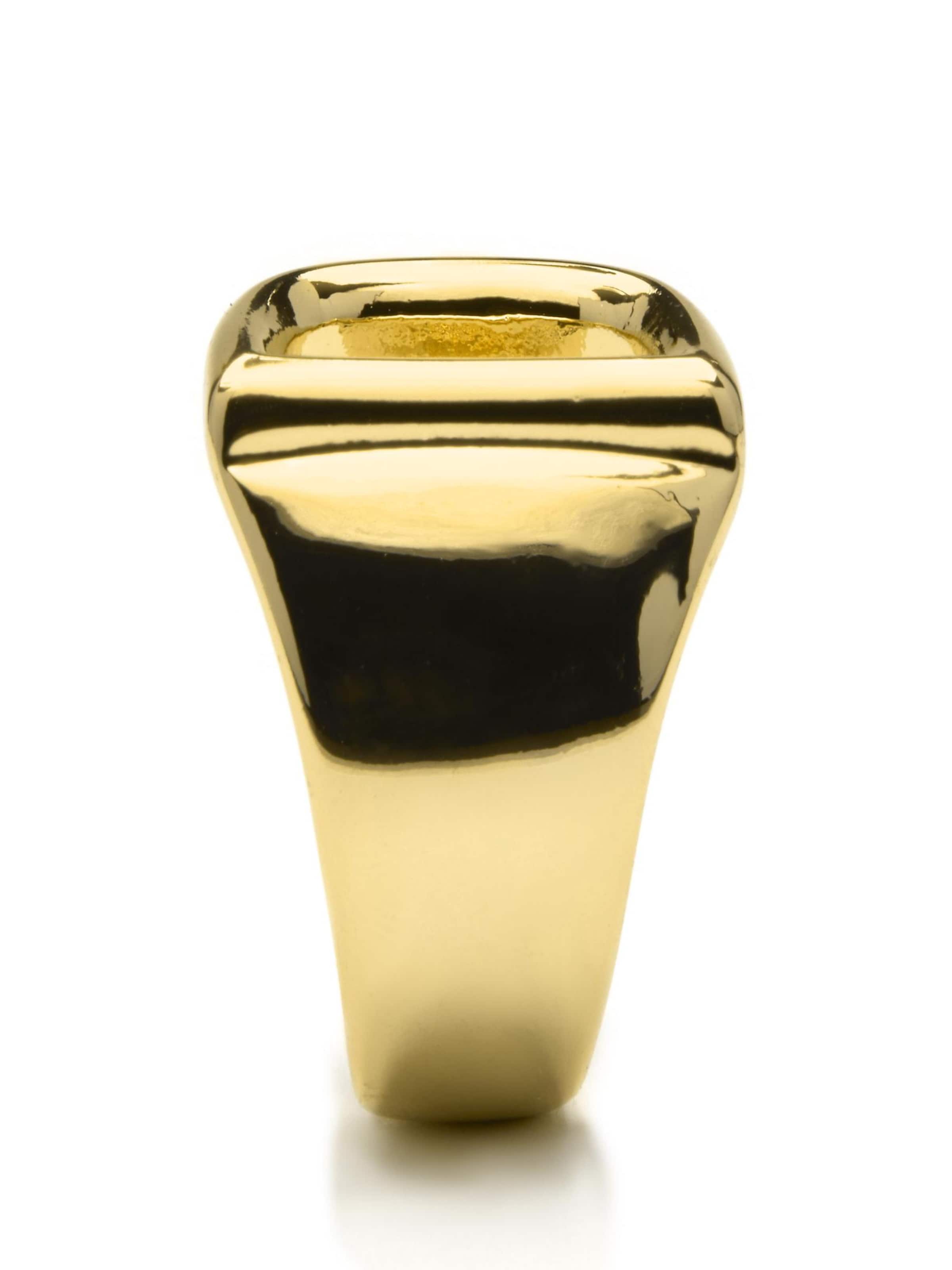 Luxenter Ring 'Alphabet D' in Goud