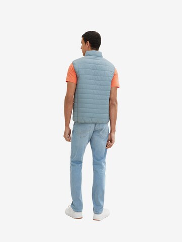 Gilet TOM TAILOR en bleu