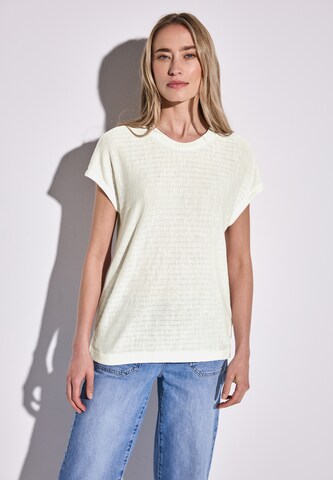 STREET ONE Shirt in White: front