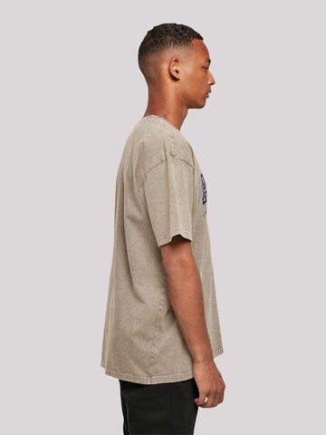 F4NT4STIC Shirt 'Ahoi Knut & Jan Hamburg' in Beige