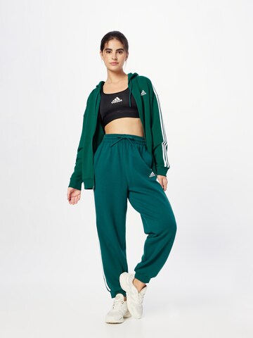 Tapered Pantaloni sportivi 'Essentials' di ADIDAS SPORTSWEAR in verde