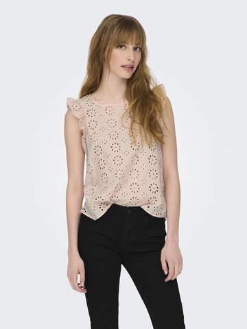 JDY Blouse 'JDYVola' in Pink: front