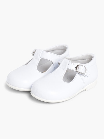 Pisamonas - Zapatos primeros pasos en blanco