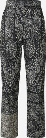 Loosefit Pantalon à pince 'NUVOLARI' PINKO en noir : devant