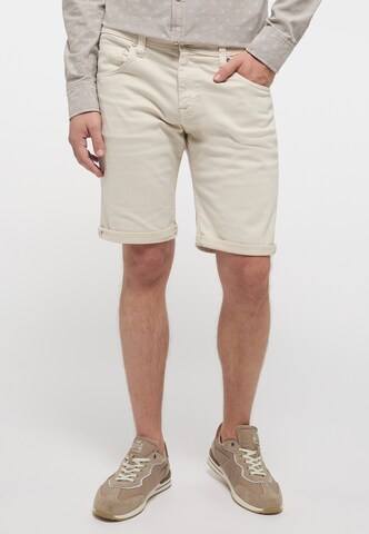 MUSTANG Regular Hose 'Chicago' in Beige: Vorderseite