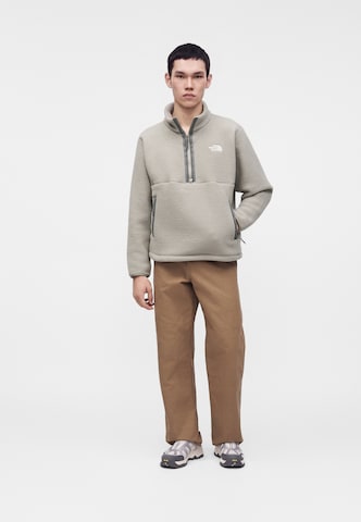 THE NORTH FACE Tröja 'FLEESKI' i grå: framsida