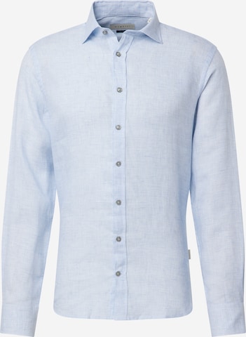 bugatti - Regular Fit Camisa em azul: frente