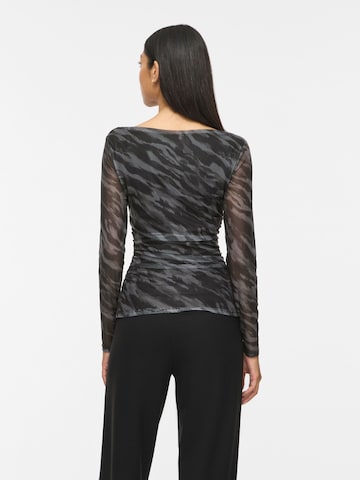 VILA - Camiseta 'VIAlera' en negro