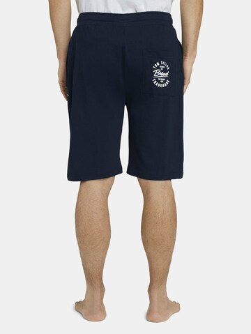 TOM TAILOR Regular Shorts in Blau