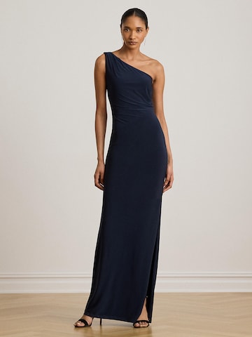 Robe de soirée Lauren Ralph Lauren en bleu : devant