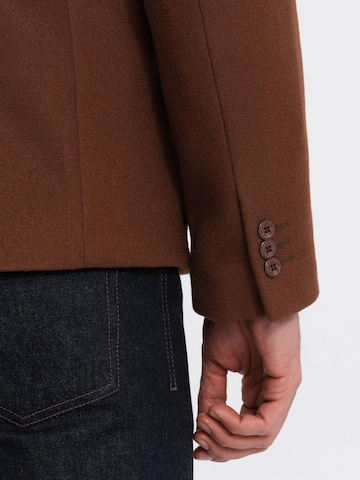 Ombre Regular Fit Sakko in Braun