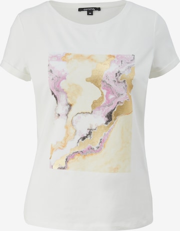 COMMA - Camiseta en blanco: frente