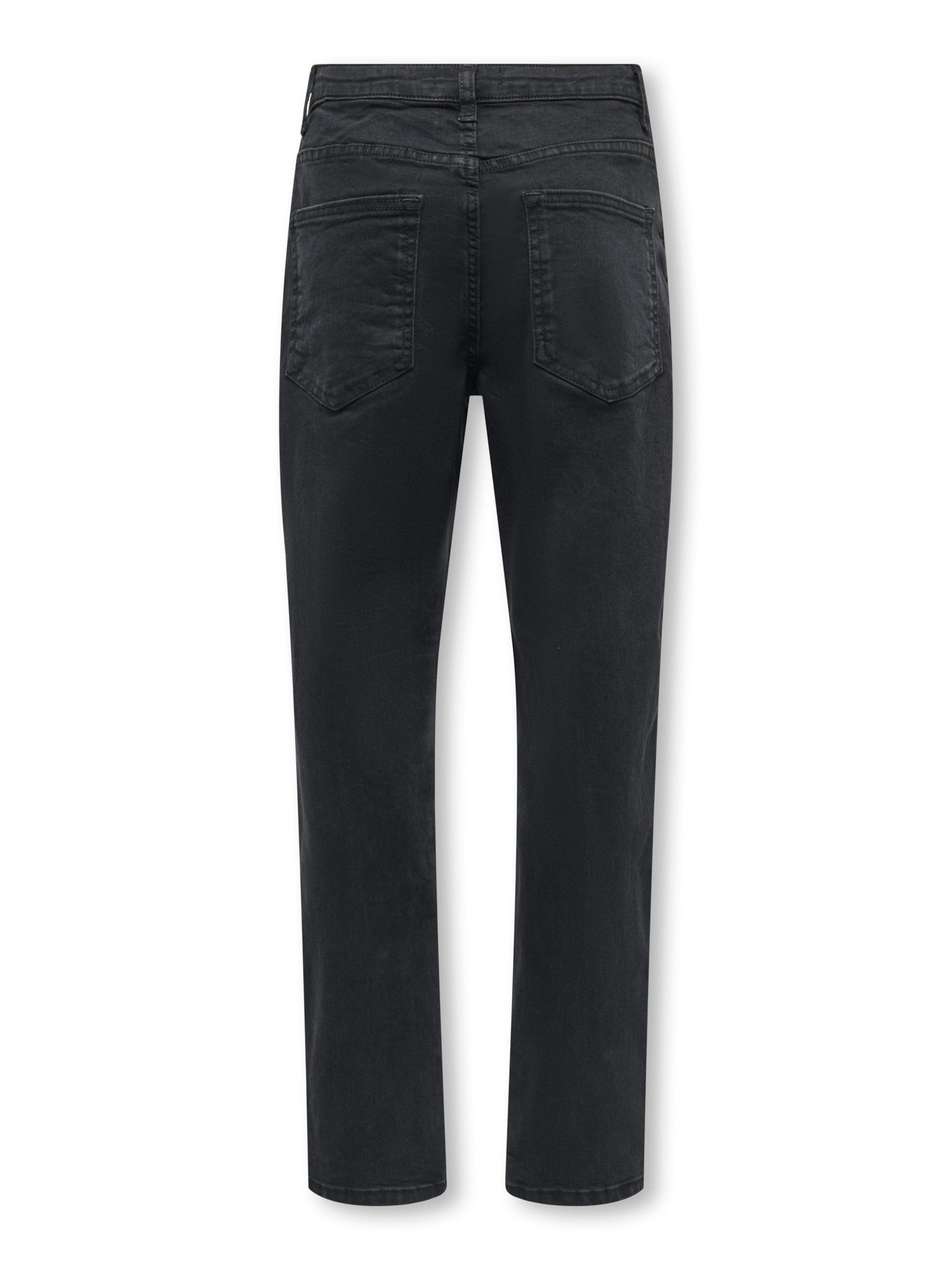 Regular Jean Only & Sons Junior en noir