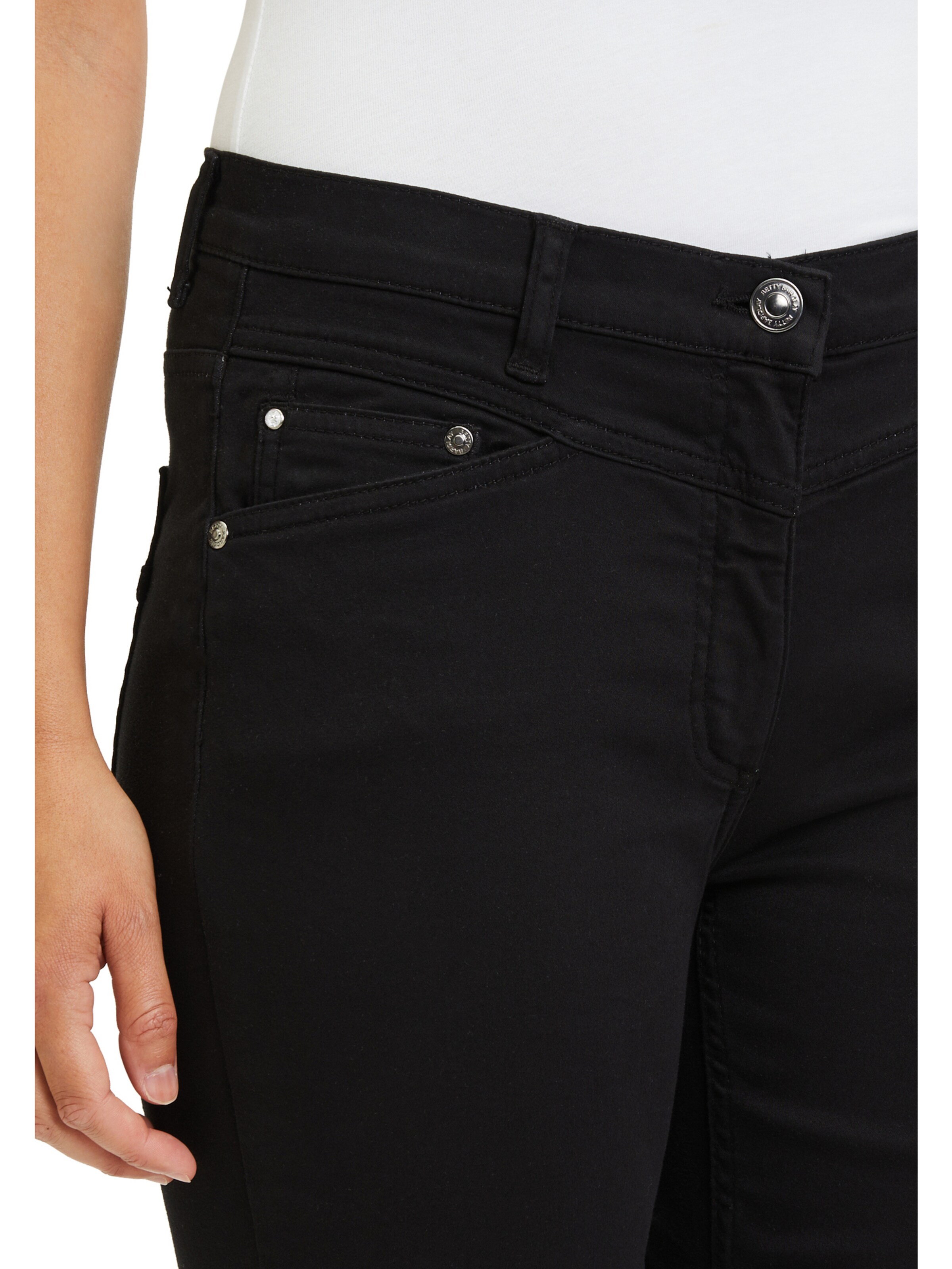 Coupe slim Pantalon Betty Barclay en noir