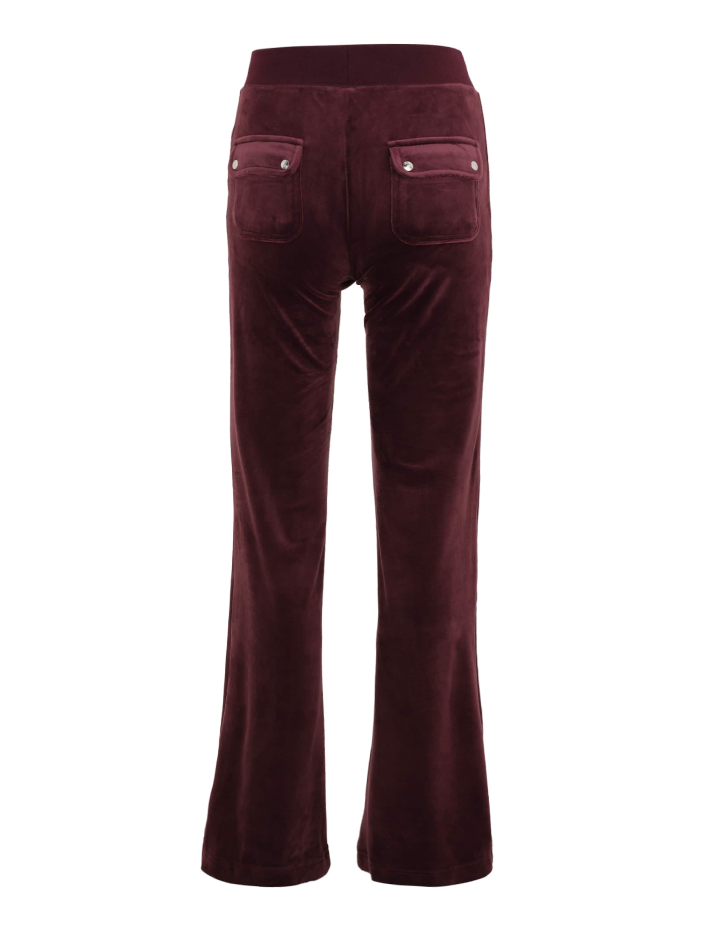 Juicy Couture Petite Flared Παντελόνι 'LAYLA' σε κόκκινο