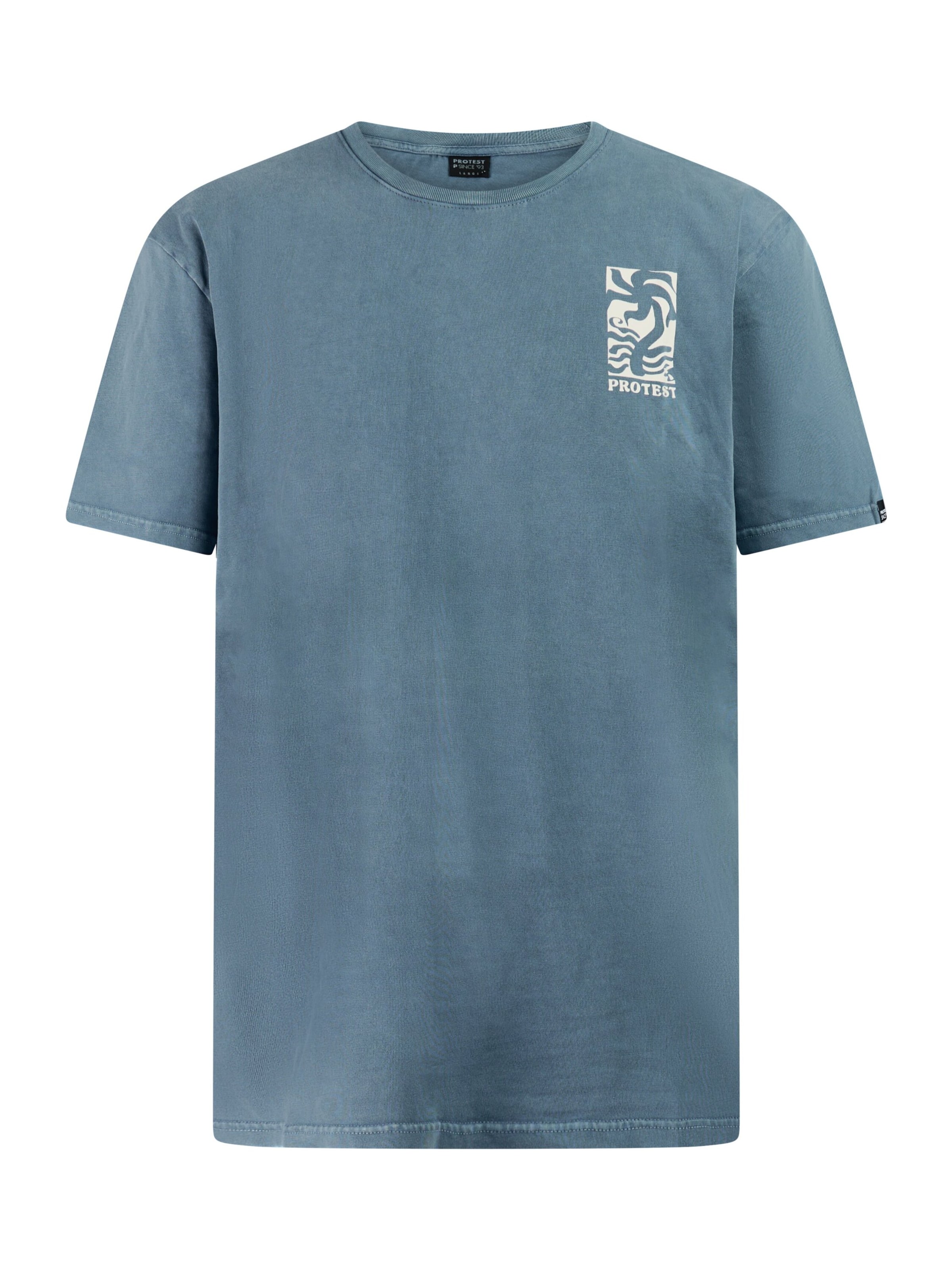 PROTEST Shirt 'PRTMinto'‌‌ in Blau: Vorderseite