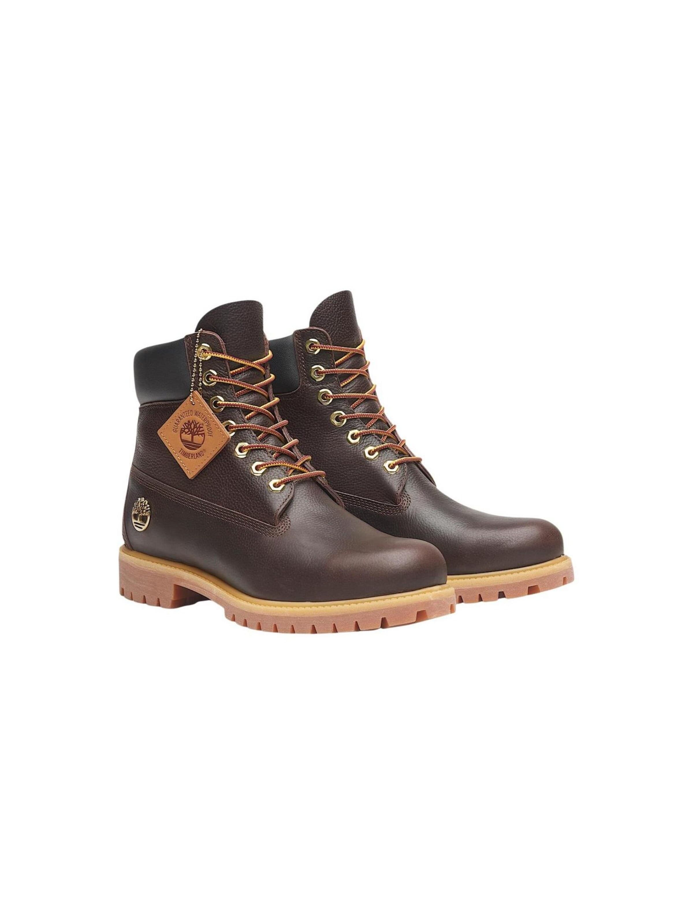 TIMBERLAND Boots 'PREM 6 IN LACE WATERPROOF BOOT TB0A2P6WEXU' in Bruin