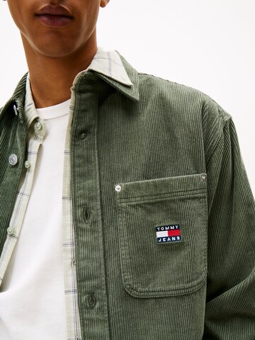 Coupe regular Chemise Tommy Jeans en vert