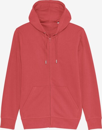 glore Zip-Up Hoodie ' Hugoo ' in Red: front