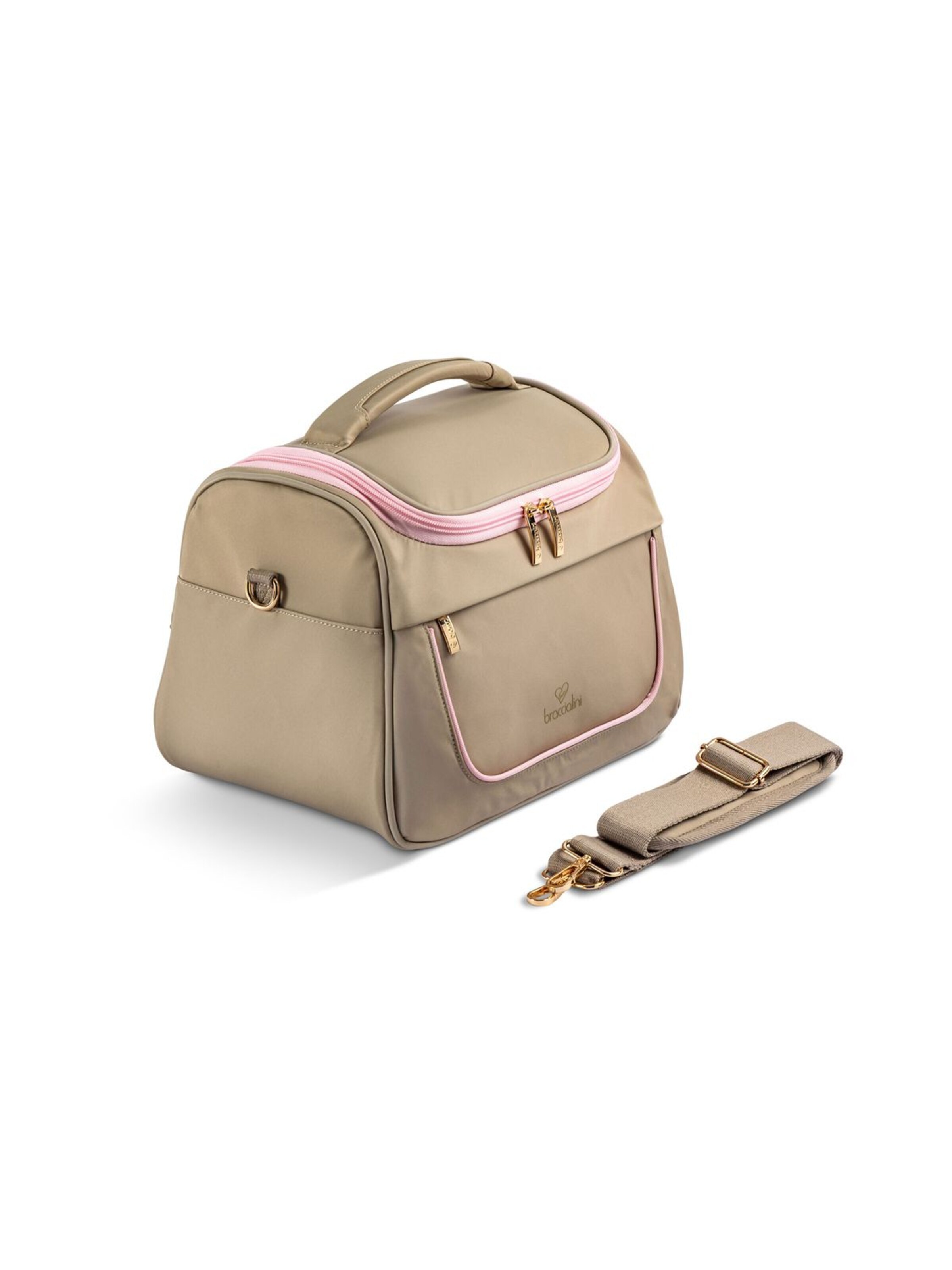 Braccialini - Bolsa de maquillaje 'Milly' en beige