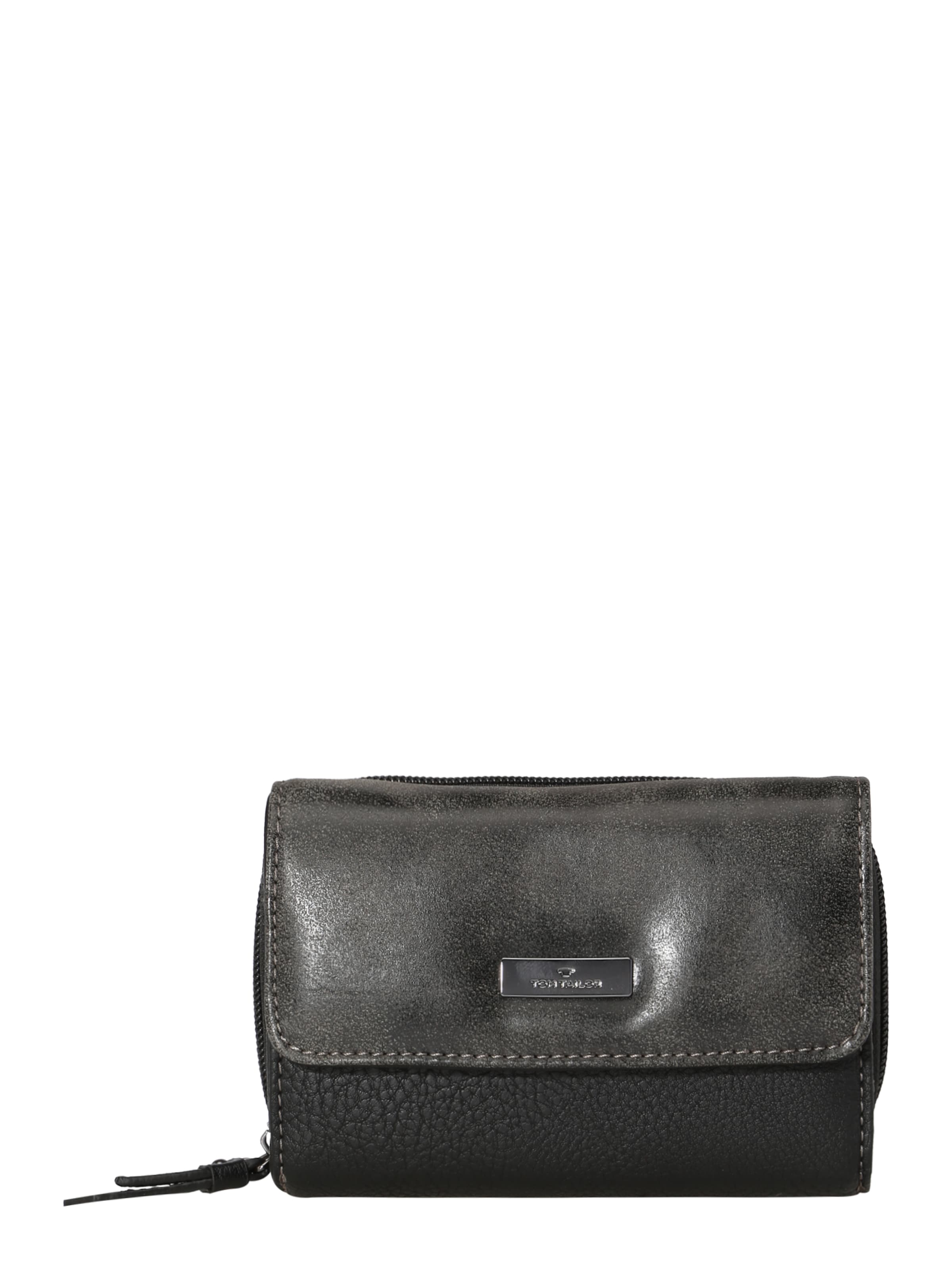 TOM TAILOR Wallet 'Elin' in Grey: front