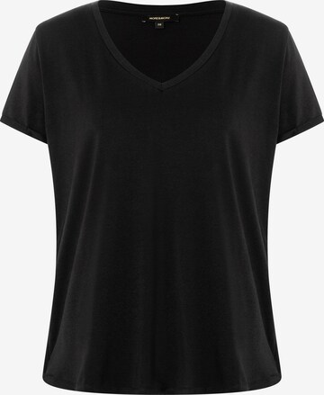 MORE & MORE Shirt in Black: front