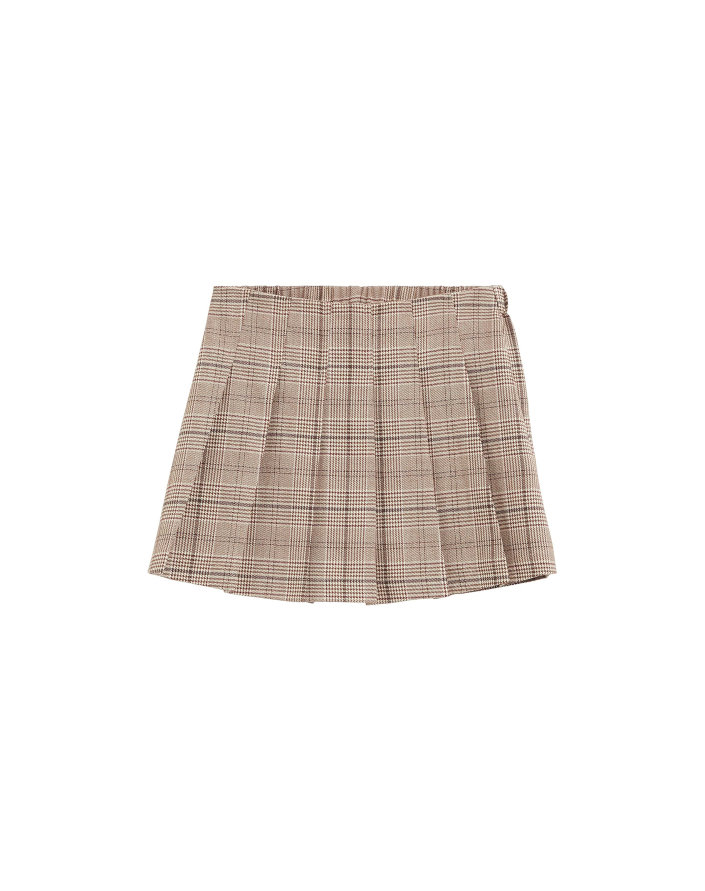WE Fashion Regular Trousers in Brown: front