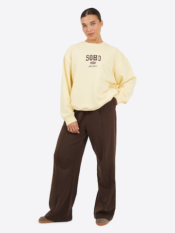 Sweat-shirt 'Soho' BRAVE SOUL en jaune