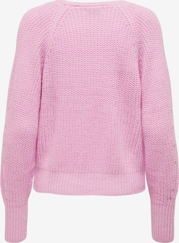 JDY Pullover 'Justy' in Pink