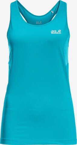 JACK WOLFSKIN Sports Top in Blue: front