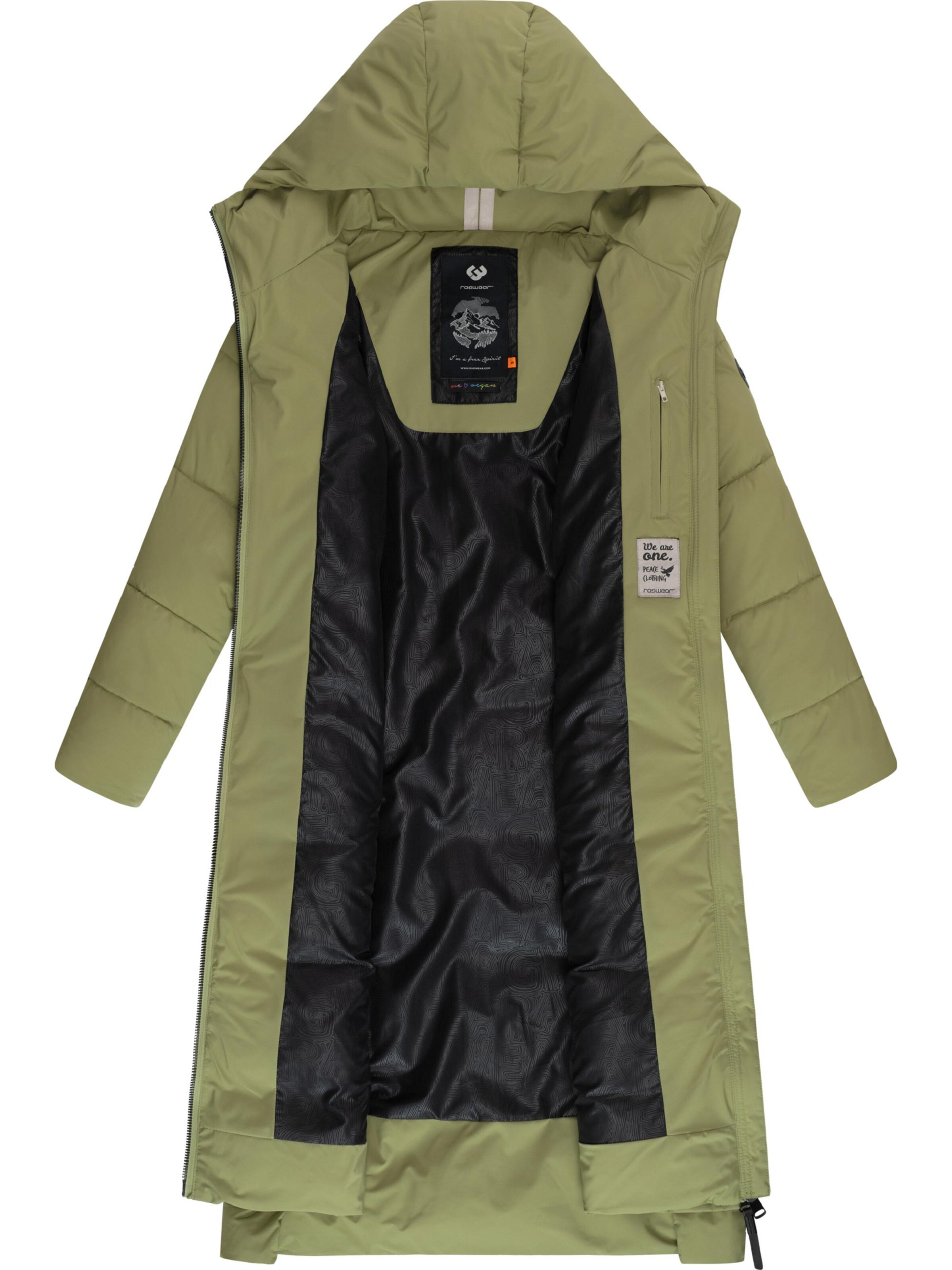 Ragwear Vinterkappa 'Patrise' i grön