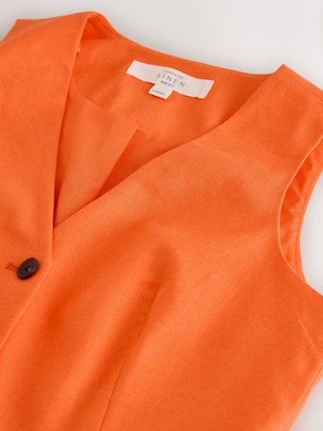 Gilet da completo di Next in arancione