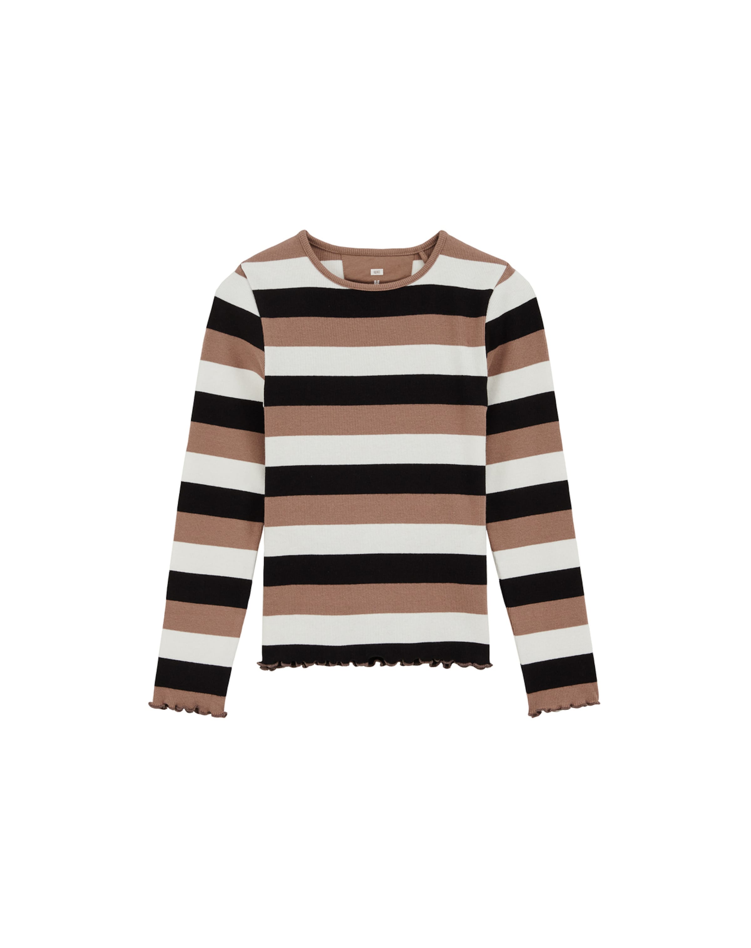 WE Fashion Shirt in Beige: voorkant